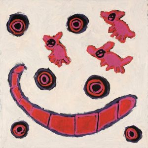 Mina Mina Jukurrpa (Mina Mina Dreaming) by Saraeva Napangardi Marshall