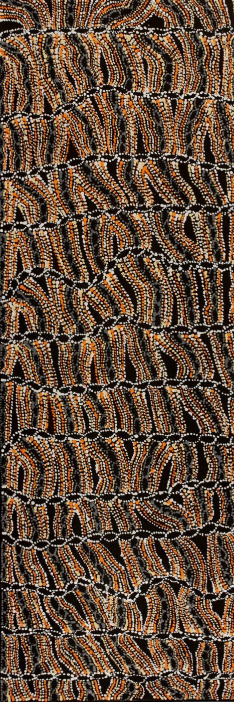 Ngapa Jukurrpa (Water Dreaming) - Pirlinyarnu by Sabrina Nangala Robertson