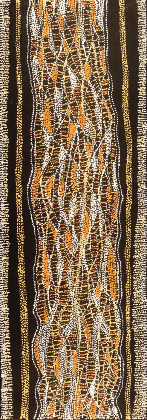 Ngapa Jukurrpa (Water Dreaming) - Pirlinyarnu by Sabrina Nangala Robertson