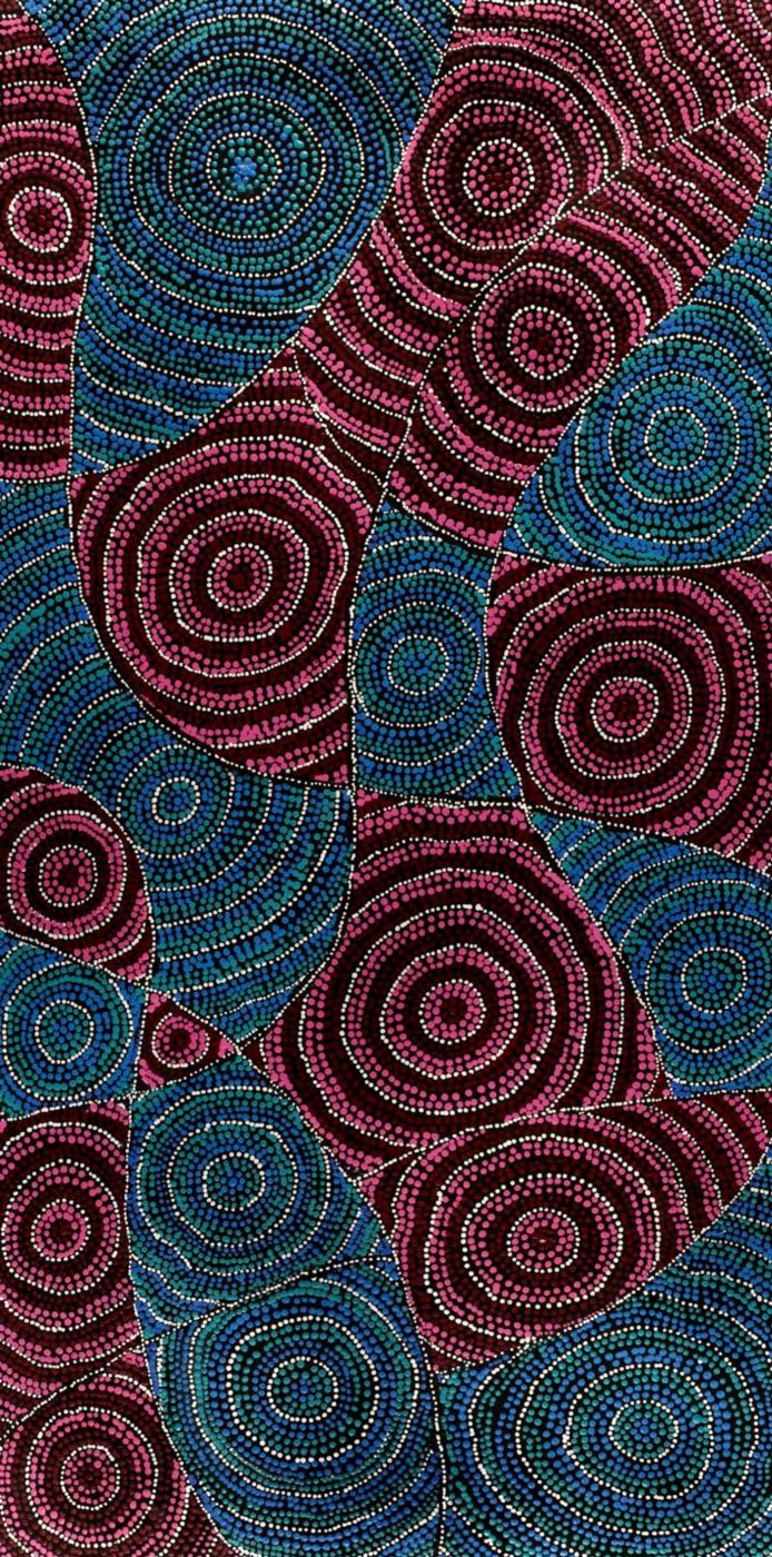 Wanakiji Jukurrpa (Bush Tomato Dreaming) by Teranie Nangala Williams
