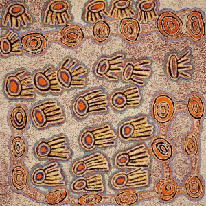 Mina Mina Jukurrpa (Mina Mina Dreaming) by Susie Nangala Watson