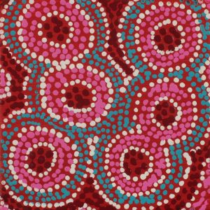 Wanakiji Jukurrpa (Bush Tomato Dreaming) by Warlukurlangu Artists