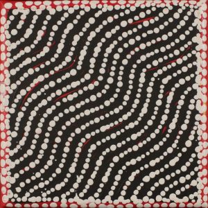 Wanakiji Jukurrpa (Bush Tomato Dreaming) by Warlukurlangu Artists