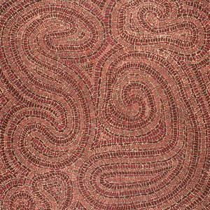 Warlukurlangu Jukurrpa (Fire country Dreaming) by Nathania Nangala Granites