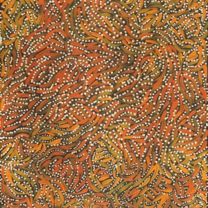 Purrpalanji (Skinny Bush Banana) Jukurrpa by Nola Napangardi Fisher