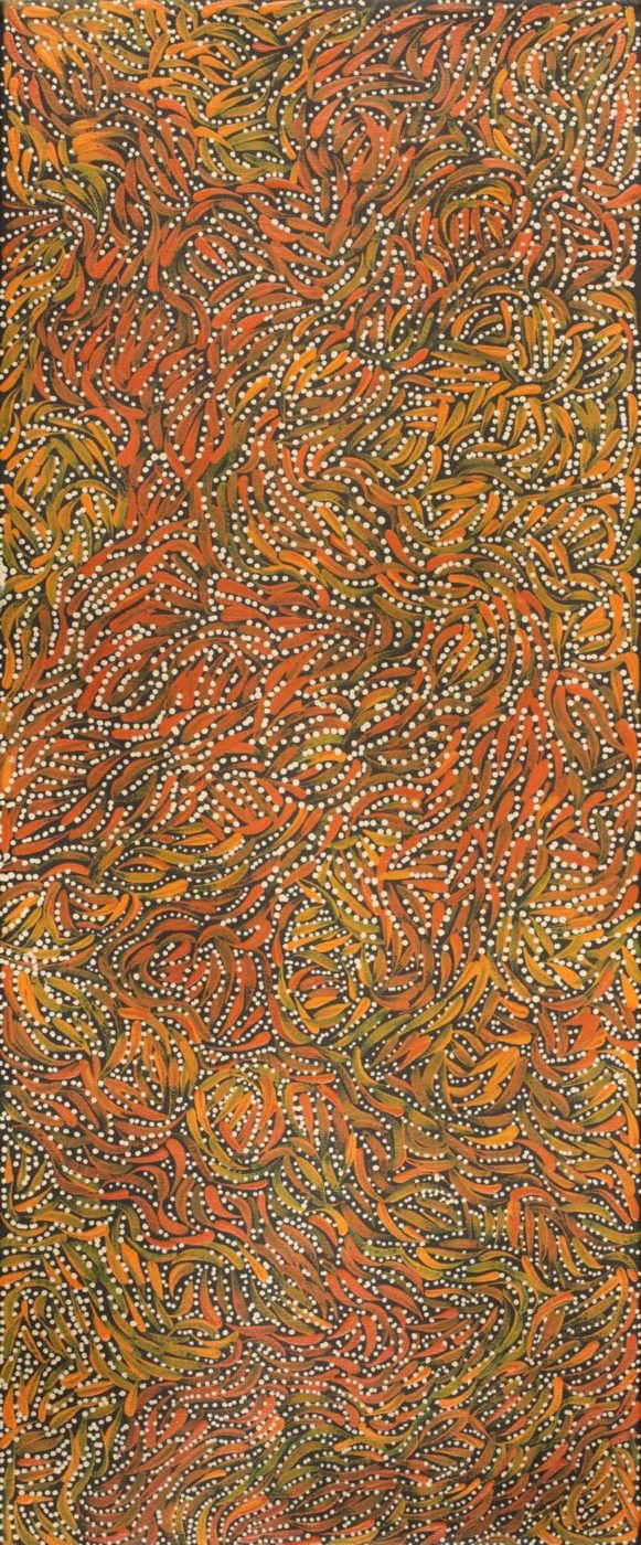 Purrpalanji (Skinny Bush Banana) Jukurrpa by Nola Napangardi Fisher