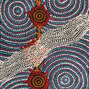 Napaljarri-warnu Jukurrpa (Seven Sisters Dreaming) by Shanna Napanangka Williams