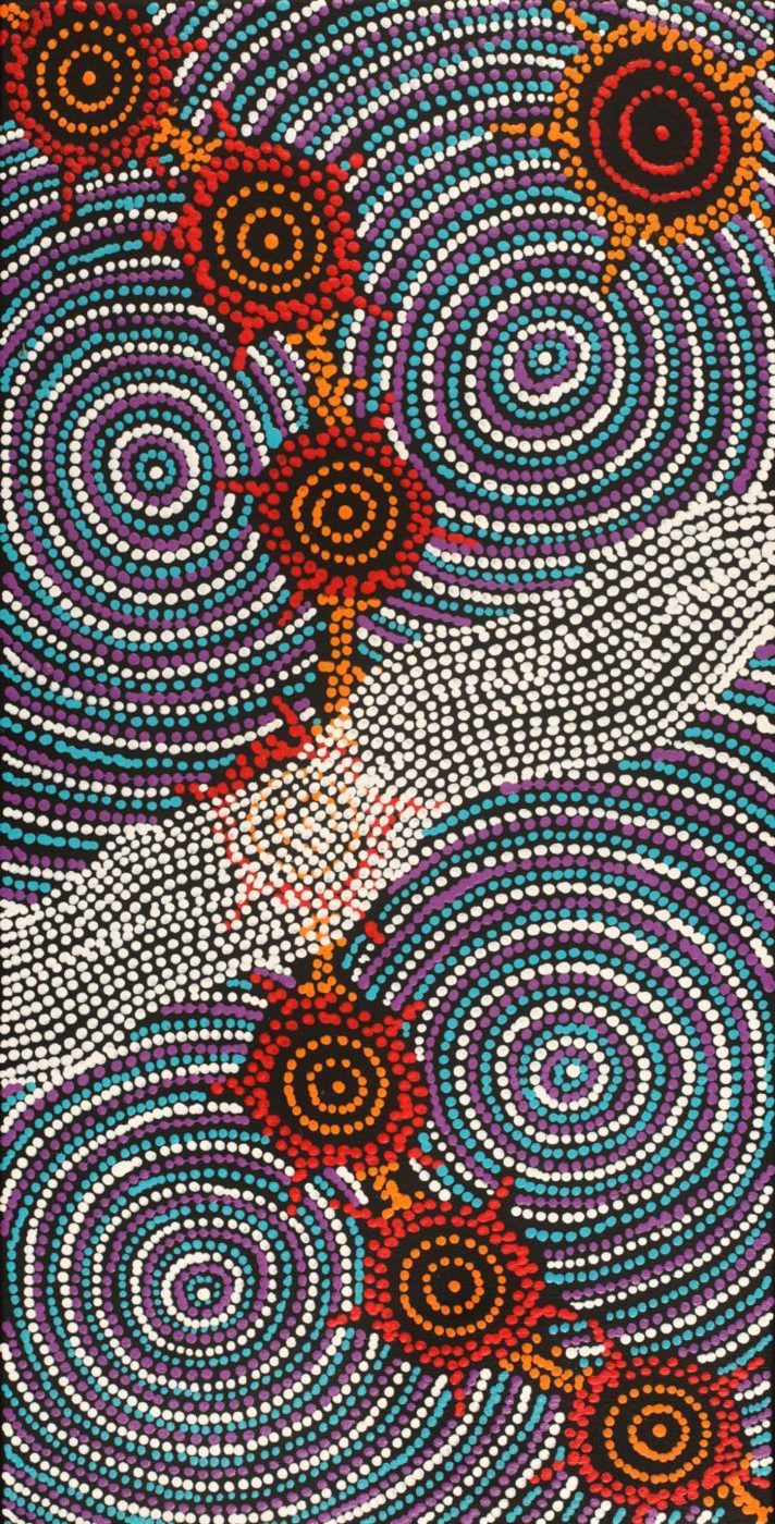 Napaljarri-warnu Jukurrpa (Seven Sisters Dreaming) by Shanna Napanangka Williams