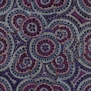 Ngalyipi Jukurrpa (Snakevine Dreaming) - Mina Mina by Kirsty Anne Napanangka Martin