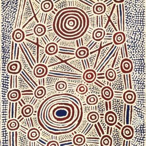 Pikilyi Jukurrpa (Vaughan Springs Dreaming) by Cecily Napanangka Marshall