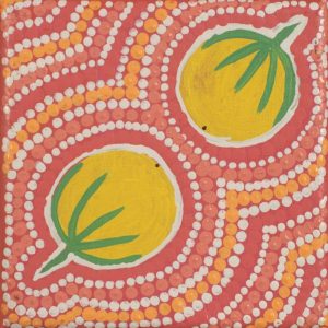 Wanakiji Jukurrpa (Bush Tomato Dreaming) by Warlukurlangu Artists