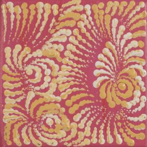 Pamapardu Jukurrpa (Flying Ant Dreaming)  - Warntungurru by Warlukurlangu Artists