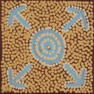 Yankirri Jukurrpa (Emu Dreaming) - Ngarlikirlangu by Warlukurlangu Artists