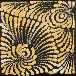 Pamapardu Jukurrpa (Flying Ant Dreaming)  - Warntungurru by Warlukurlangu Artists