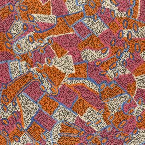 Yuparli Jukurrpa (Bush Banana Dreaming) by Marita Napanangka Marshall