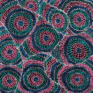Wanakiji Jukurrpa (Bush Tomato Dreaming) by Teranie Nangala Williams