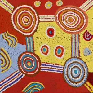 Yurrampi Jukurrpa (Honey Ant Dreaming) by Colin Jakamarra Gibson