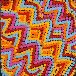 Pikilyi Jukurrpa (Vaughan Springs Dreaming) by Warlukurlangu Artists