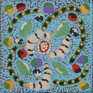 Bush Tucker by Warlukurlangu Artists