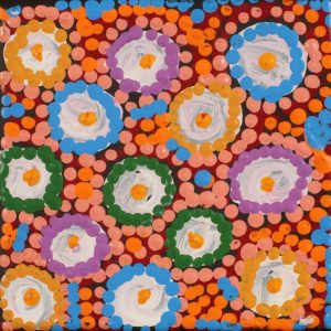Jintiparnta Jukurrpa (Desert Truffle Dreaming) - Mina Mina by Warlukurlangu Artists