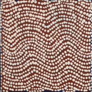 Wanakiji Jukurrpa (Bush Tomato Dreaming) by Warlukurlangu Artists