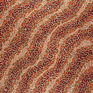 Warlukurlangu Jukurrpa (Fire country Dreaming) by Nathania Nangala Granites