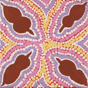 Bush Tucker by Warlukurlangu Artists