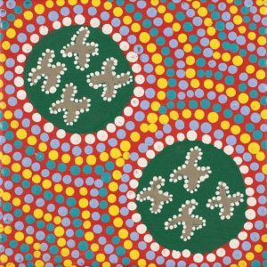 Ngatijirri Jukurrpa (Budgerigar Dreaming) by Warlukurlangu Artists