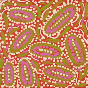 Purrpalanji (Skinny Bush Banana) Jukurrpa by Warlukurlangu Artists