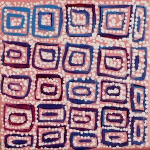 Wanakiji Jukurrpa (Bush Tomato Dreaming) by Warlukurlangu Artists