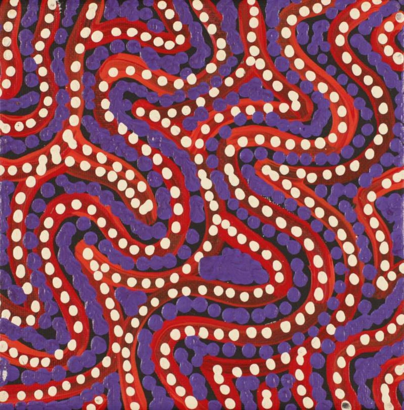 Warlukurlangu Jukurrpa (Fire country Dreaming) by Warlukurlangu Artists