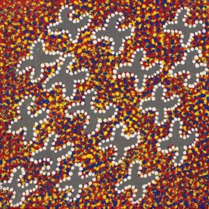 Ngatijirri Jukurrpa (Budgerigar Dreaming) by Warlukurlangu Artists