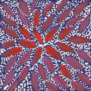 Wardapi Jukurrpa (Goanna Dreaming) - Yarripilangu by Warlukurlangu Artists