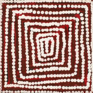 Yawakiyi Jukurrpa (Native Currant Dreaming) by Warlukurlangu Artists