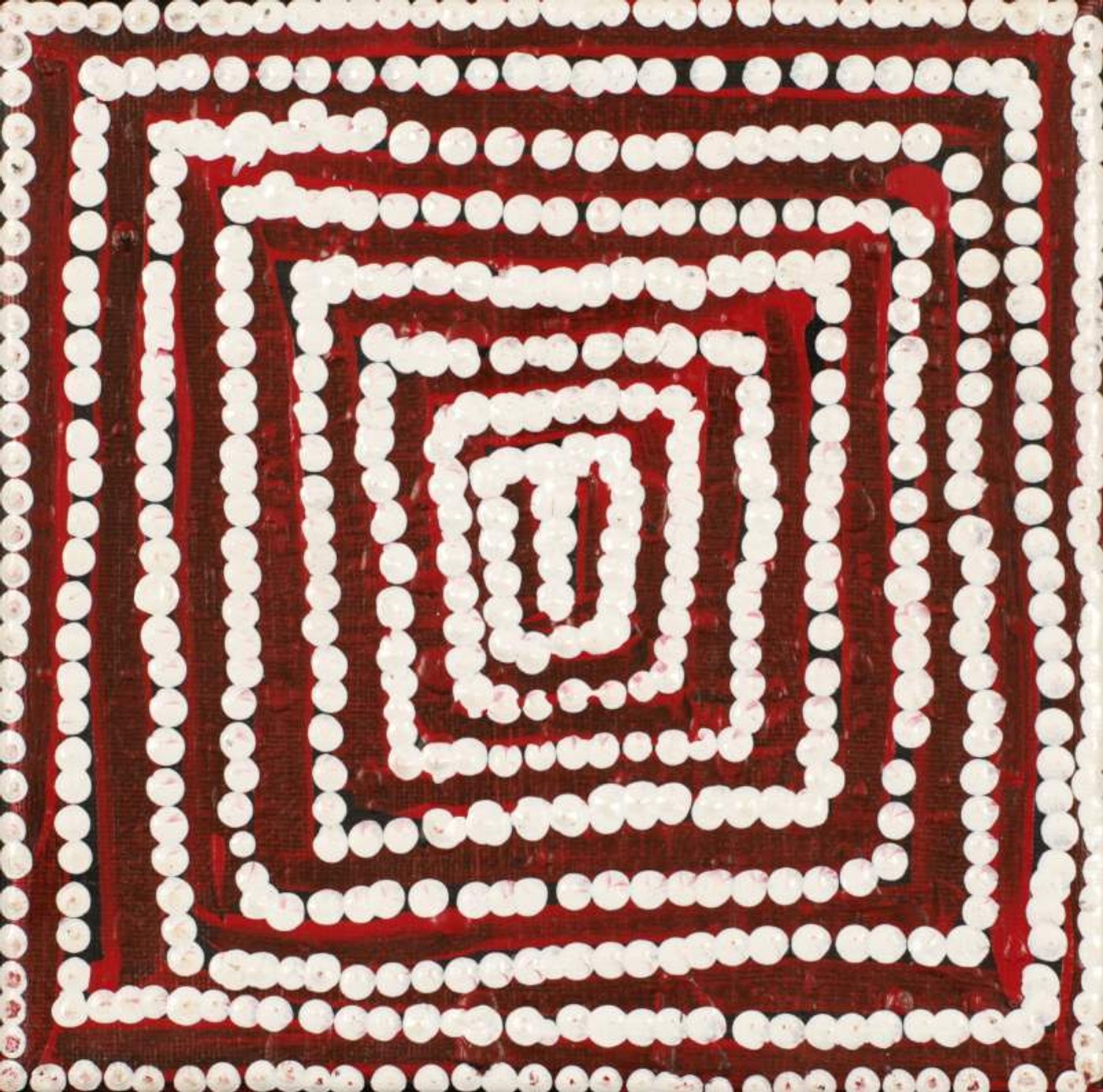 Yawakiyi Jukurrpa (Native Currant Dreaming) by Warlukurlangu Artists