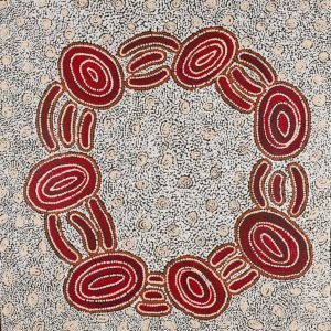 Warna Jukurrpa (Snake Dreaming) by Leston Japaljarri Spencer