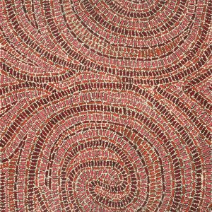 Warlukurlangu Jukurrpa (Fire country Dreaming) by Nathania Nangala Granites