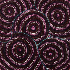 Wanakiji Jukurrpa (Bush Tomato Dreaming) by Teranie Nangala Williams