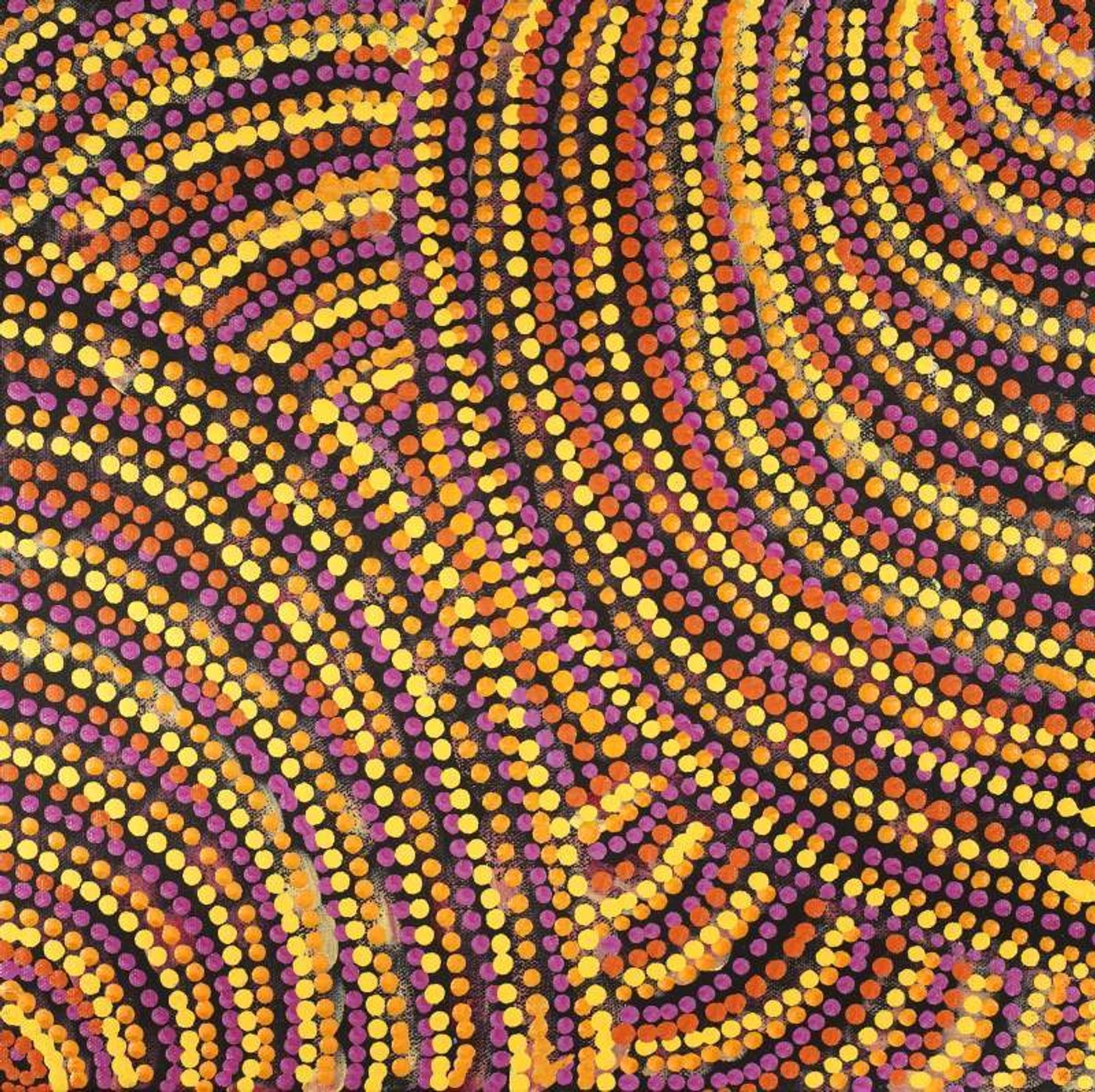 Pikilyi Jukurrpa (Vaughan Springs Dreaming) by Grace Napangardi Butcher