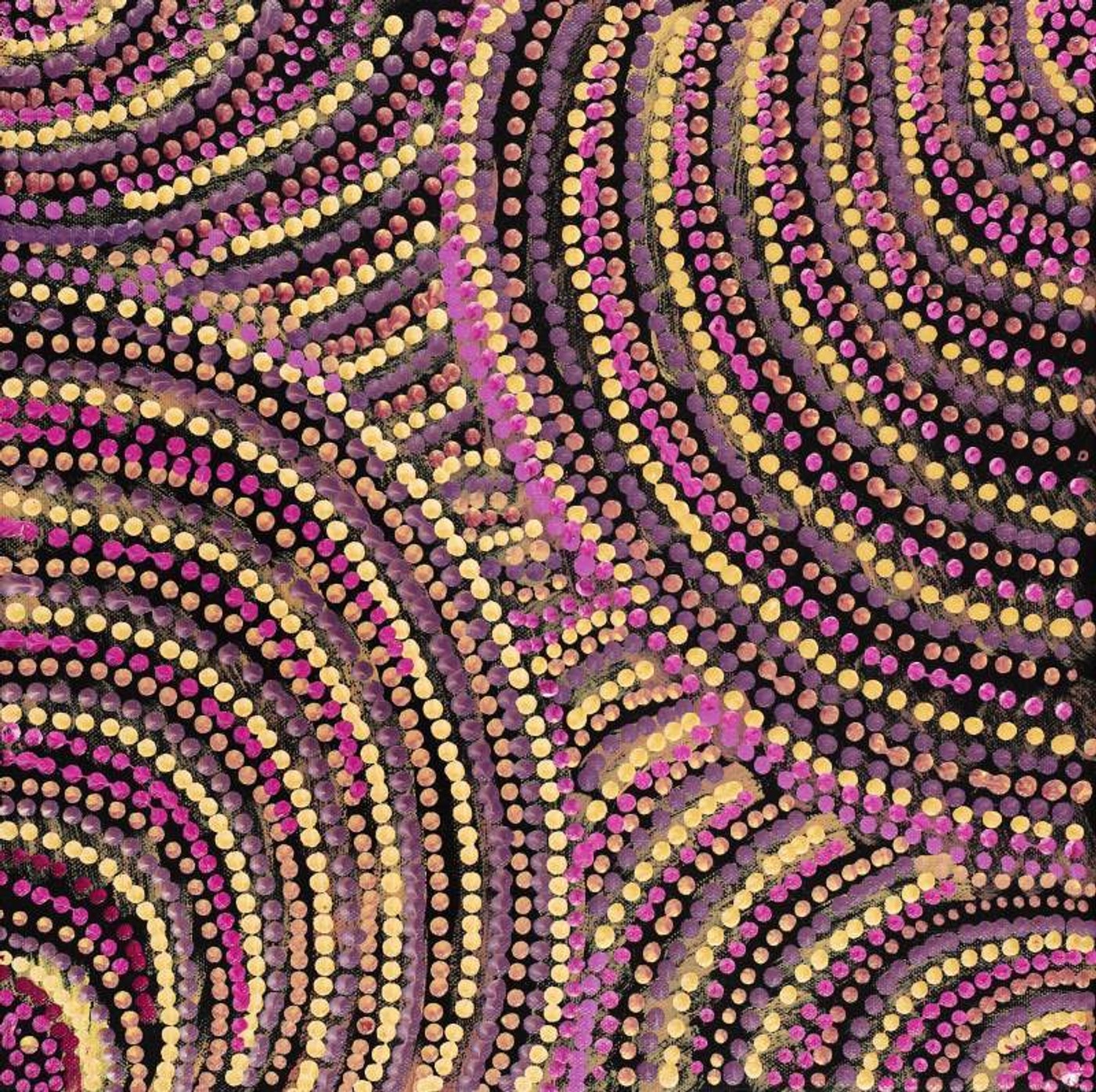 Pikilyi Jukurrpa (Vaughan Springs Dreaming) by Grace Napangardi Butcher