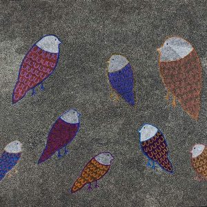 Ngalyipi Jukurrpa (Snakevine Dreaming) - Mina Mina by Geraldine Napangardi Granites by Geraldine Napangardi Granites