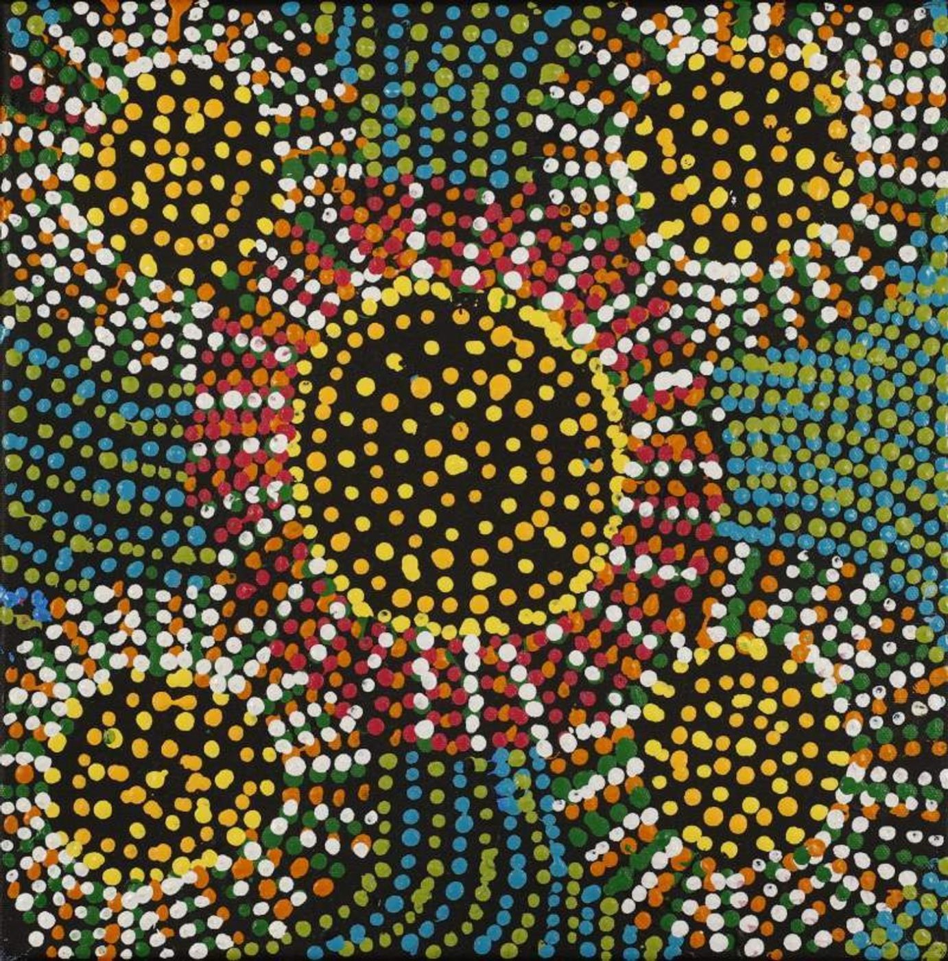 Jintiparnta Jukurrpa (Desert Truffle Dreaming) - Mina Mina by Tina Napangardi Martin
