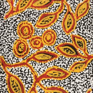 Ngapa Jukurrpa (Water Dreaming)  - Mikanji by Juliette Nampijinpa Brown