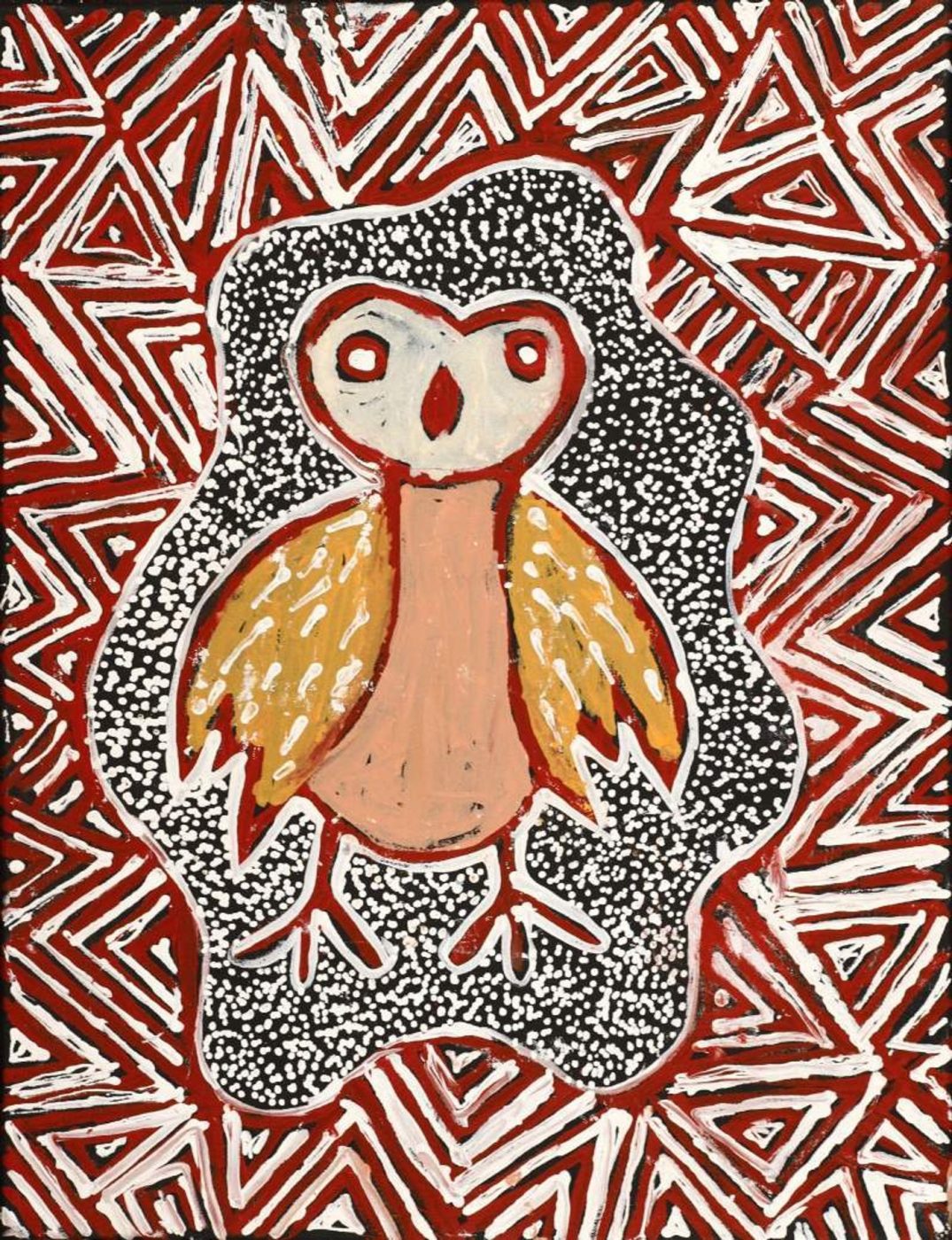 Ngapa Jukurrpa (Water Dreaming) - Mikanji by Juliette Nampijinpa Brown