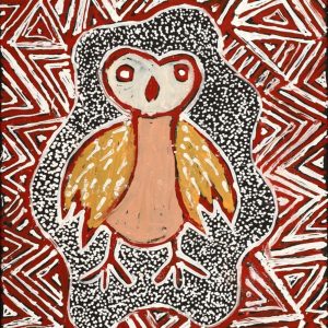 Ngapa Jukurrpa (Water Dreaming) - Mikanji by Juliette Nampijinpa Brown