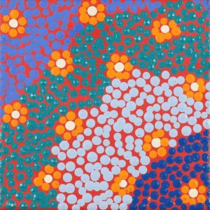 Marlu Jukurrpa (Red Kangaroo Dreaming) Yarnardilyi & Jurnti by Warlukurlangu Artists