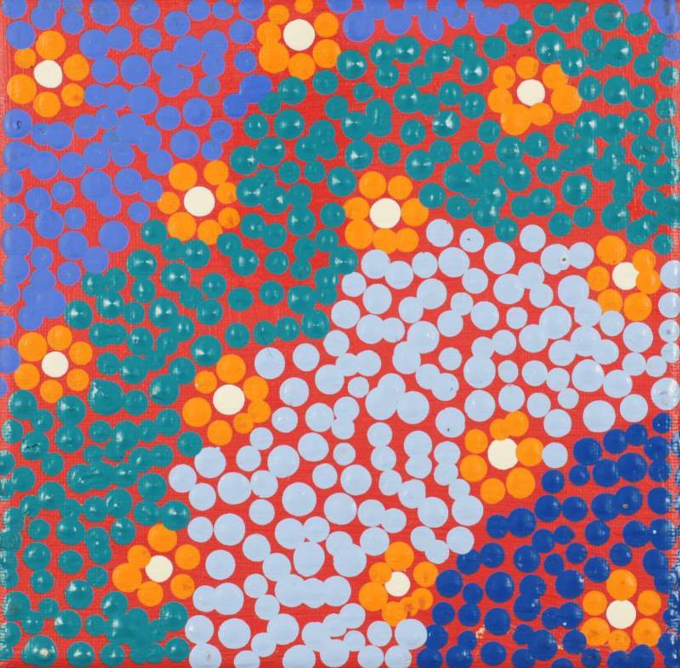 Marlu Jukurrpa (Red Kangaroo Dreaming) Yarnardilyi & Jurnti by Warlukurlangu Artists