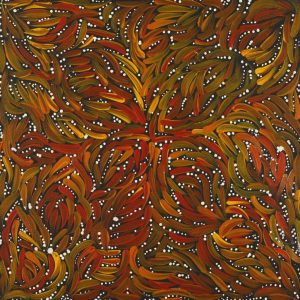Purrpalanji (Skinny Bush Banana) Jukurrpa by Nola Napangardi Fisher