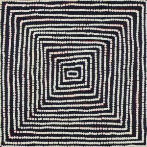 Yawakiyi Jukurrpa (Native Currant Dreaming) by Geraldine Napurrurla Wilson