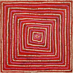 Yawakiyi Jukurrpa (Native Currant Dreaming) by Geraldine Napurrurla Wilson
